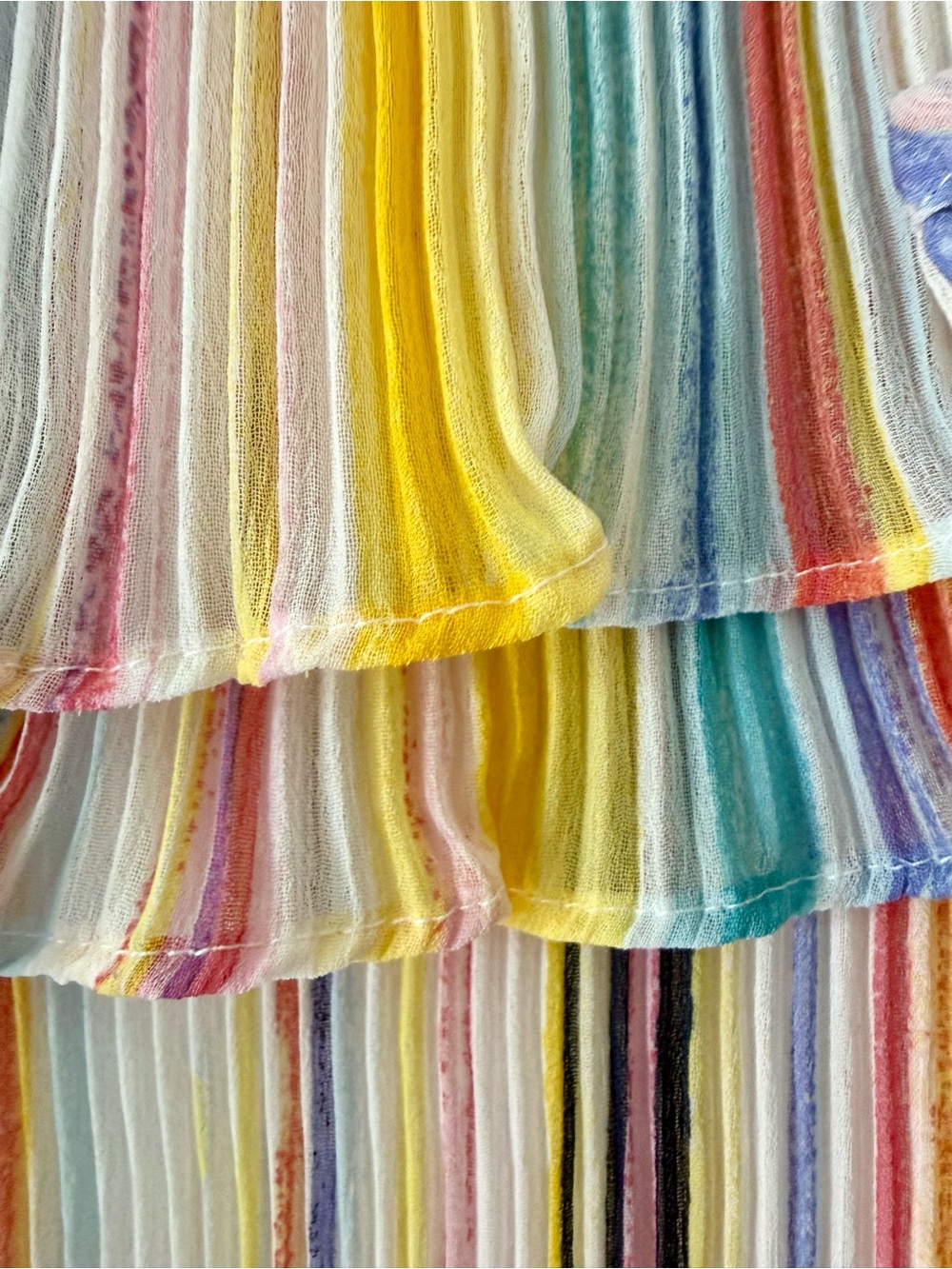 Cupio Multi-Color Striped Maxi Dress - Picture 4 of 4
